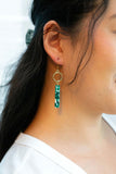 Sea Green Drop Earrings