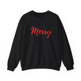 Merry Unisex Heavy Blend™ Crewneck Sweatshirt (4 colors!)