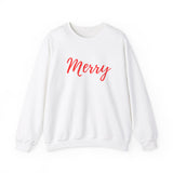 Merry Unisex Heavy Blend™ Crewneck Sweatshirt (4 colors!)