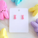 Bunny Studs-Pink