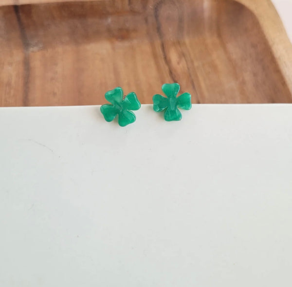 Shamrock Studs