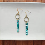 Sea Green Drop Earrings