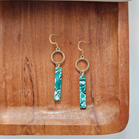 Sea Green Drop Earrings