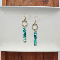 Sea Green Drop Earrings