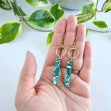 Sea Green Drop Earrings