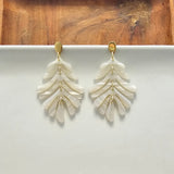 Palm Earrings-Seashell