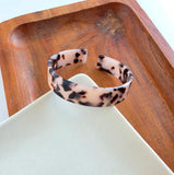 Bangle Bracelet-Blonde Tortoise