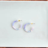 Pastel Prism Mini Hoops