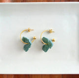 Magnolia Hoops-Alpine Green