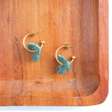 Magnolia Hoops-Alpine Green