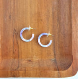 Pastel Prism Mini Hoops