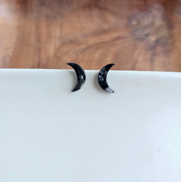 Black Moon Studs