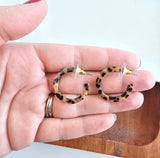 Cheetah Mini Hoops