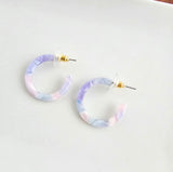 Pastel Prism Mini Hoops