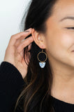 Greek Goddess Hoop Earrings