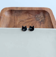 Black Cat Studs