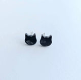 Black Cat Studs