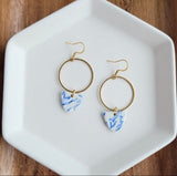 Greek Goddess Hoop Earrings