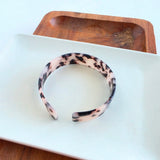 Bangle Bracelet-Blonde Tortoise