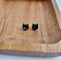 Black Cat Studs