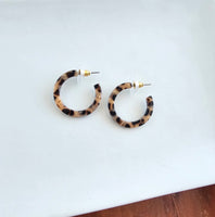 Cheetah Mini Hoops