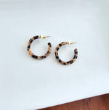 Cheetah Mini Hoops