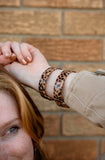 Bangle Bracelet-Cheetah