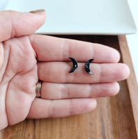 Black Moon Studs