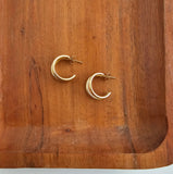 The Luxe Treya Hoops-Gold
