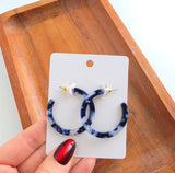 Midnight Marble Hoops