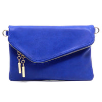 Envelope 3 Way Purse Wristlet and Clutch in Blue