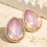 Tear Drop Stud Earrings