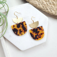 Tortoise Shell Earrings