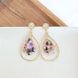 Golden Hour Druzy Dangles