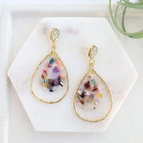 Golden Hour Druzy Dangles