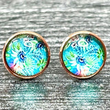 Passionflower Studs