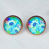 Passionflower Studs