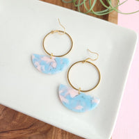 Pink Cloud Earrings