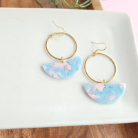 Pink Cloud Earrings