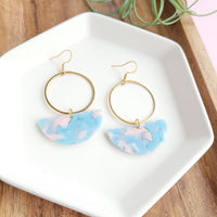 Pink Cloud Earrings