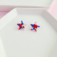 Liberty Star Studs