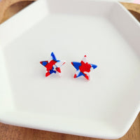 Liberty Star Studs