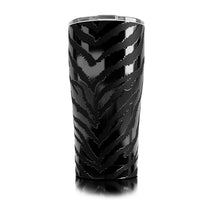 20 Oz Black Zebra Tumbler