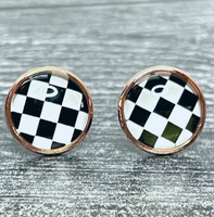 Checkered Studs