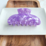 Acrylic Hair Claw-Purple