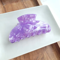 Acrylic Hair Claw-Purple