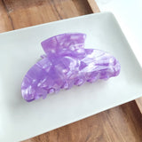 Acrylic Hair Claw-Purple