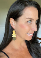 Golden Dreams Dangle Earrings