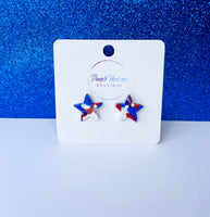 Liberty Star Studs