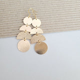 Golden Dreams Dangle Earrings